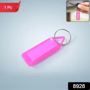 1 pc keychain tag label used for decorative purpose on keys and all 3