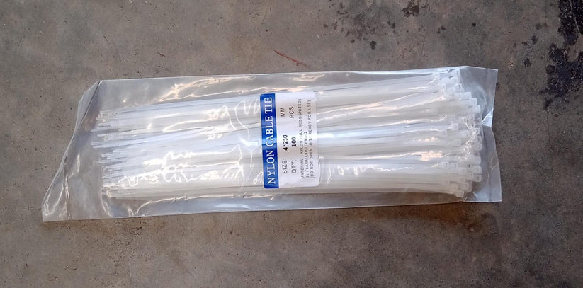 10inch nylon self locking cable ties, heavy duty strong zip wire tie. pack of 100 black 47 10inch nylon self locking cable ties, heavy duty strong zip wire tie. pack of 100 black 47