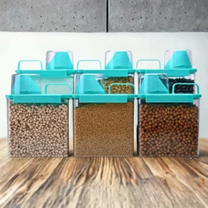 scale cap kitchen storage container(pack of 6) 325