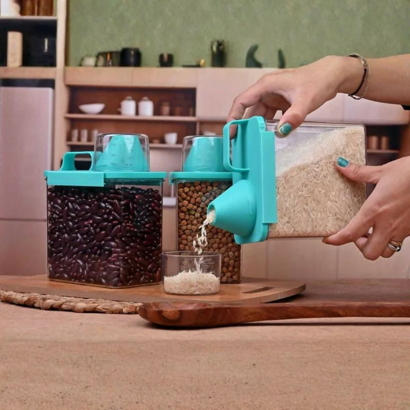 scale cap kitchen storage container(pack of 6) 325 scale cap kitchen storage container(pack of 6) 325